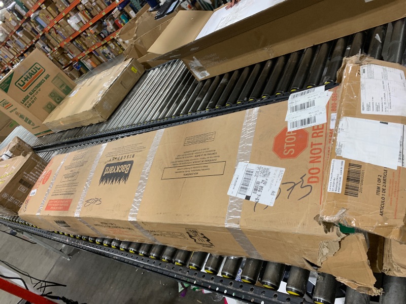 Photo 1 of Backyard Discovery Buckley Hill Cedar Wood Swing Set with Wave Slide, Play Deck, Rock Wall Ladder, Belt Swings, Chalkboard, Canopy Roof, Outdoor Playset