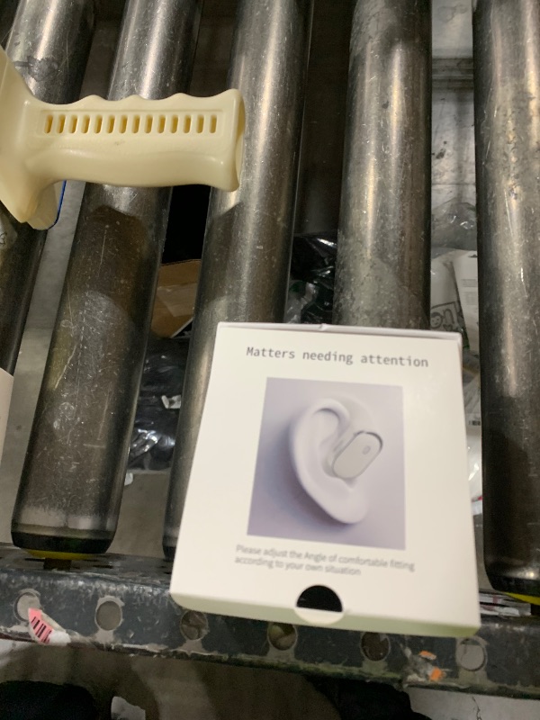 Photo 1 of Open Ear Wireless Earbuds Bluetooth 5.4 Headphones, 50H Playtime Stereo Earphones with ENC Noise Cancelling, IPX7 Waterproof Ear Buds with Ergonomic Earhook for Sports/Fitness/Travel/Workouts (Black)