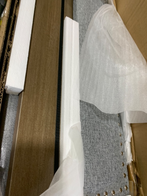 Photo 1 of Twin Size Daybed with Storage Drawers and 2-Tier Shelf, USB/Type-C Ports, Modern Linen Upholstered Day Bed Frame
