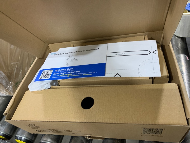 Photo 1 of Veise VE027-H Built-in Wi-Fi Fingerprint Smart Deadbolt Lock with Handleset, App Remote & Voice Control, Keyless Entry Front Door Lock Set, Touchscreen Keypad, Auto-Lock, Easy Setup, Satin Nickel