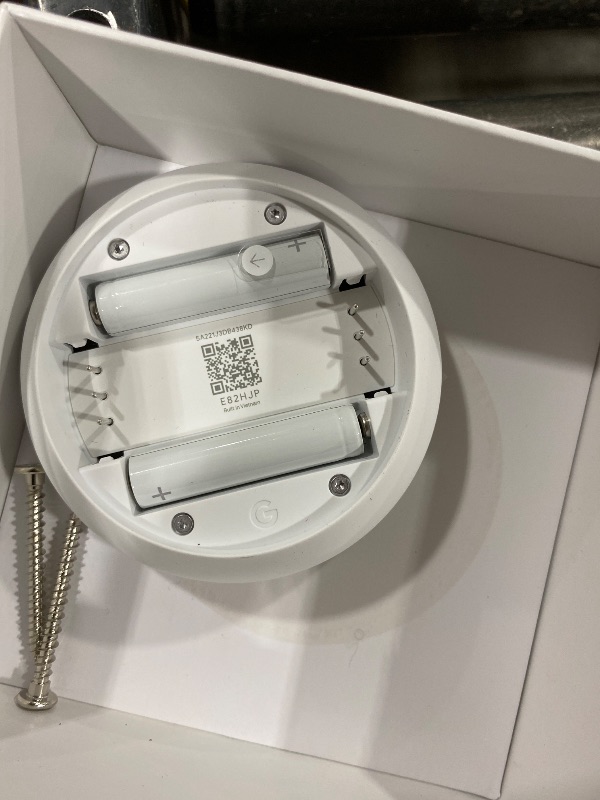 Photo 1 of Google Nest Thermostat - Smart Thermostat for Home - Programmable Wifi Thermostat - Snow