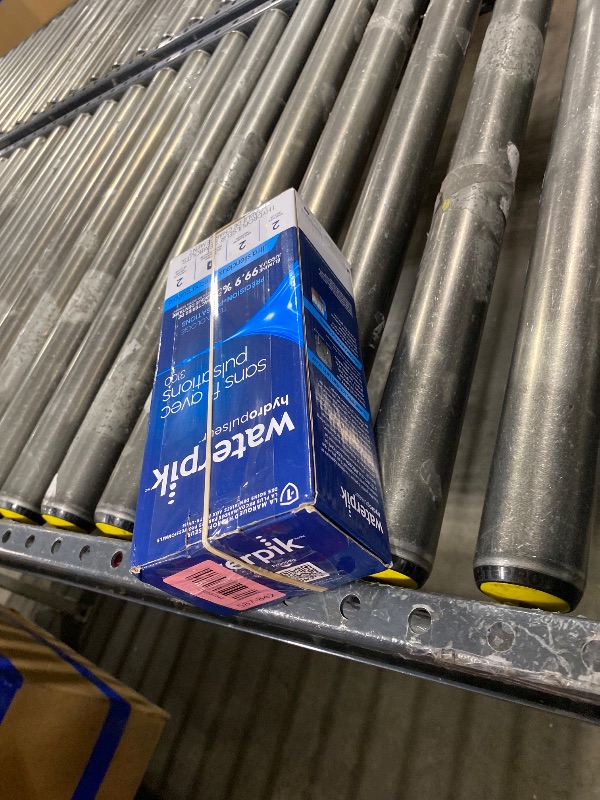 Photo 1 of Waterpik Cordless Pulse Rechargeable Portable Water Flosser for Teeth, Gums, Braces Care and Travel with 2 Flossing Tips, Waterproof for Shower Use, ADA Accepted, WF-20 Pink, Packaging May Vary