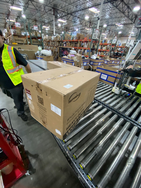 Photo 1 of iSpring Whole House Water Filter System, Reduces Lead, Scale, Chlorine, Chloramine, 3-Stage Whole House Water Filtration System, Model: WGB32B-KDS