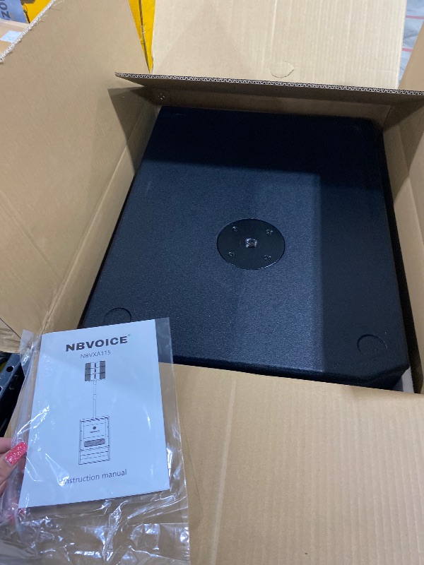 Photo 1 of NBVOICE PRX ONE 2400W PA Speaker System w/ 15" Sub | 131dB Zero-Distortion Sound | Bluetooth DSP Control | Road-Ready Birch Enclosure | 7-Yr Warranty