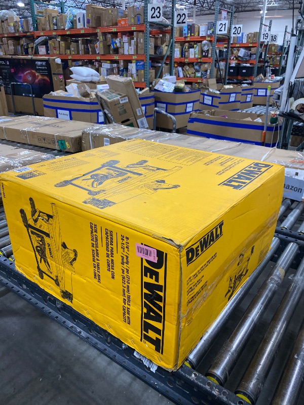 Photo 1 of DEWALT 15 Amp 8-1/4 in. Compact Portable Jobsite Table Saw (DWE7485)