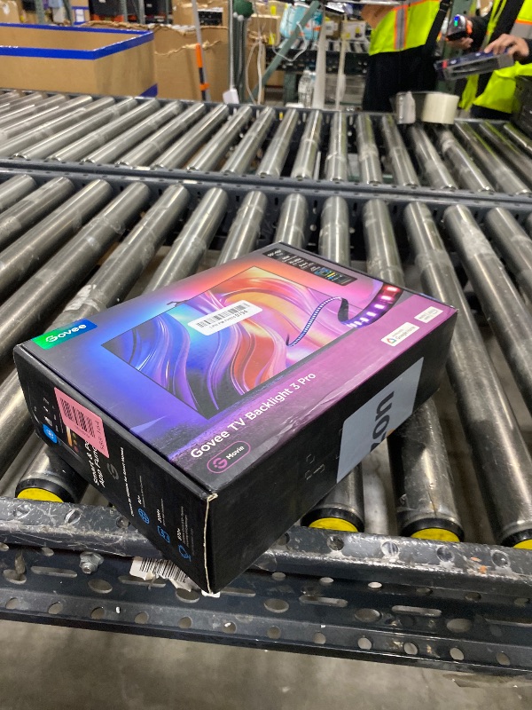 Photo 1 of Govee TV Backlight 3 Pro with HDR Triple Camera, 16.4ft 5-in-1 RGBWWIC LED Strip Lights That Change with 75-85 Inch TVs, 75LEDs/m, Supports AI Filter, Smart App and Voice Control, DreamView Sync