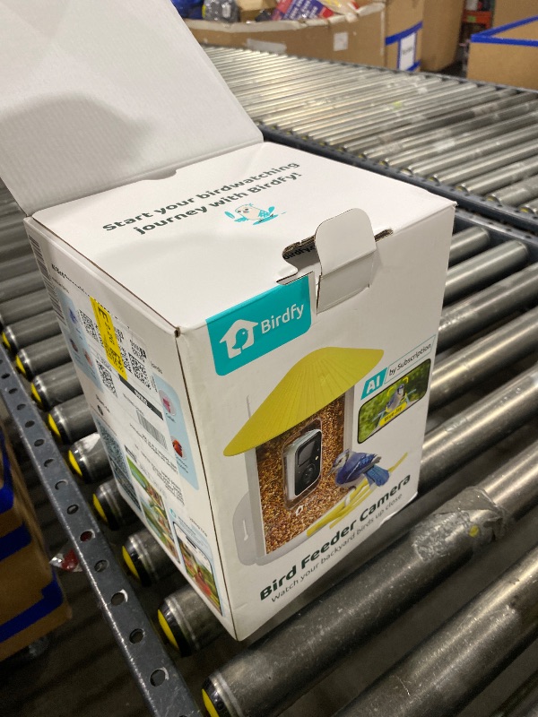 Photo 1 of NETVUE by Birdfy Smart Bird Feeder with 2K AI Camera Solar Powered, 3MP Wireless Wildbird Watching, Live Stream & Night Vision, Auto-Capture & Notify, Collection & Cloud Storage (AI by Subscription)