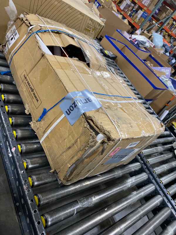 Photo 1 of Hydraulic Lift Table Cart, 1100 LBS Capacity 28.5 in Lifting Height, Manual Single Scissor Lift Table with Locking Wheels and Non-Slip Pad, Hydraulic Scissor Cart for Material Handling