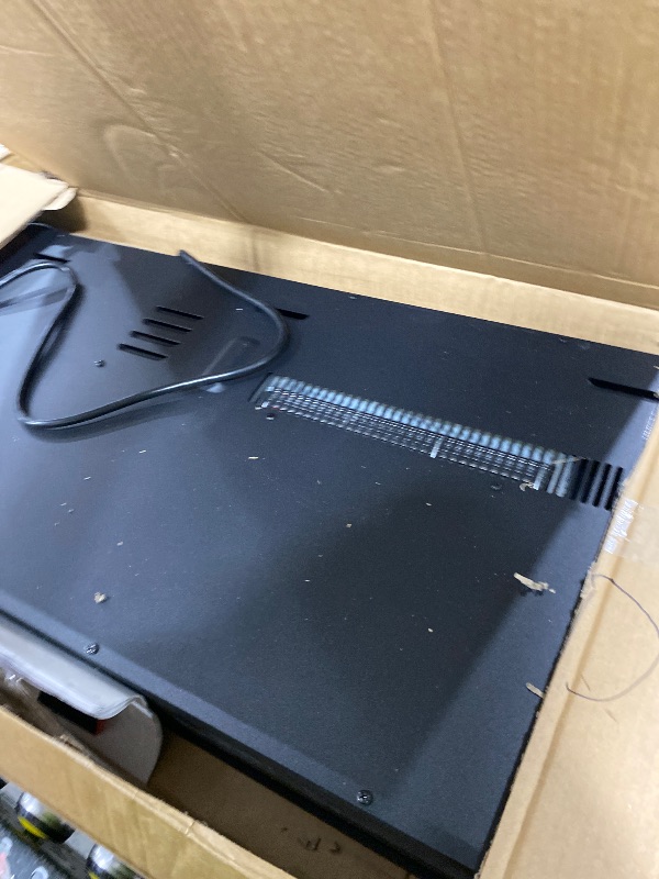 Photo 1 of VISVEIL Electric Fireplace 60Inch,Wall Mounted Electric Fireplace Heater with Timer Inserts?TV Stand Touch Screen and Realistic Flame,Log Set,Crystal Flames 750 to 1500W?Remote for Living Room