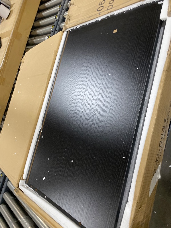 Photo 1 of Bush Home Salinas DRESSER in Vintage Black, Tall Bookshelf, Large DRESSER for Living Room, Home Office, or Entryway