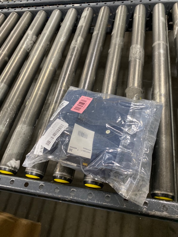 Photo 1 of chouyatou Women's Loose Adjustable Strap Wide Leg Denim Bib Overalls Baggy Distressed Jean Overalls Pants (Medium, Blue)