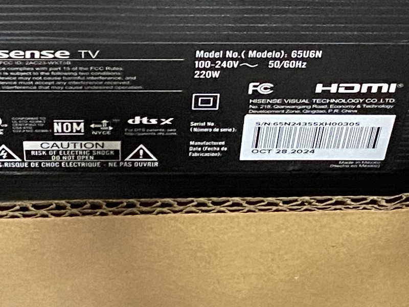 Photo 1 of TCL 65 Inch Class QM6K Series | Mini LED QLED 4K HDR | 65QM6K, 2025 Model | 120HZ-144HZ High Brightness Smart Google TV Dolby Atmos Onkyo Audio | Voice Remote Alexa Gaming Streaming Television