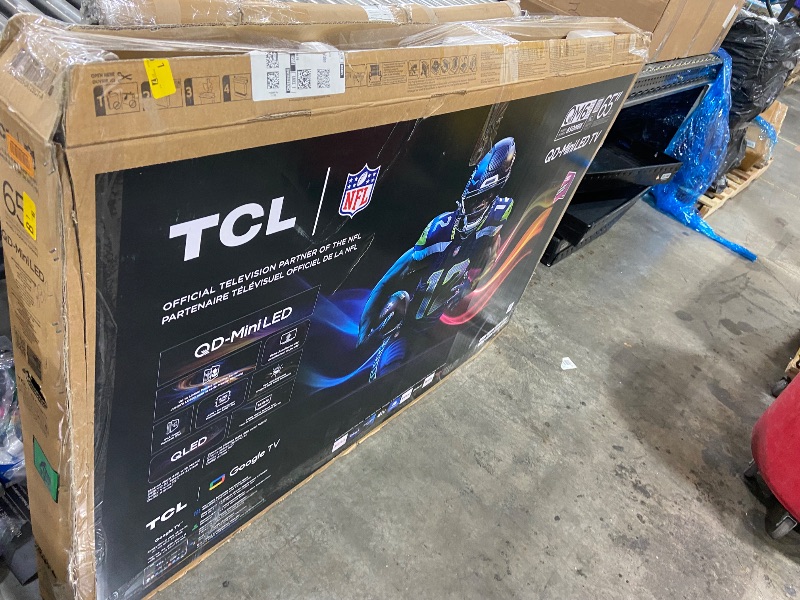 Photo 1 of TCL 65 Inch Class QM6K Series | Mini LED QLED 4K HDR | 65QM6K, 2025 Model | 120HZ-144HZ High Brightness Smart Google TV Dolby Atmos Onkyo Audio | Voice Remote Alexa Gaming Streaming Television