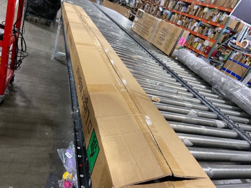 Photo 1 of IMXPW 4-Piece Acoustic Wood Wall Panels, 3D Fluted Soundproof Wood Slat Wall Panels for Interior Wall Decor, 94.5" x 7.9"-Black