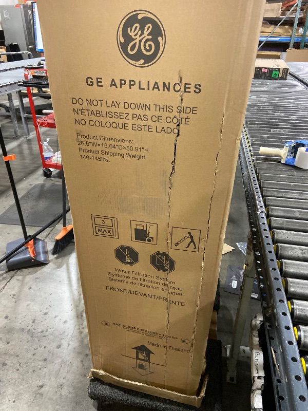 Photo 1 of GE Smart Water Softener with Integrated Filtration, 30,000 Grain, Reduce Hard Minerals to Whole House, Built-in WiFi with Water Flow Alerts, Soft Water for Shower, Appliances, and Plumbing, GXMD30W