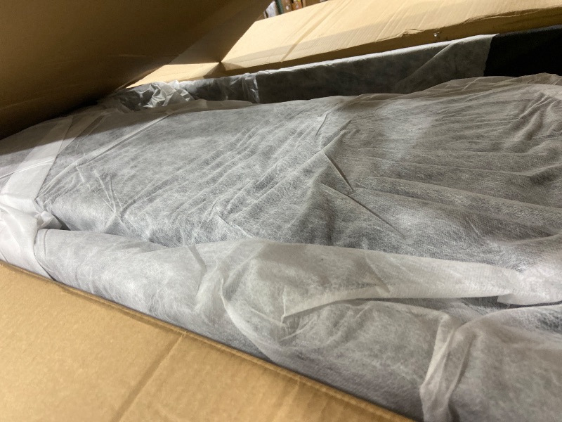 Photo 1 of Devion Furniture Faux Leather Sectional Sofa with ...