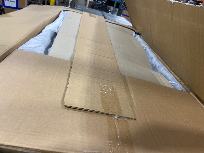 Photo 1 of Devion Furniture Faux Leather Sectional Sofa with ...