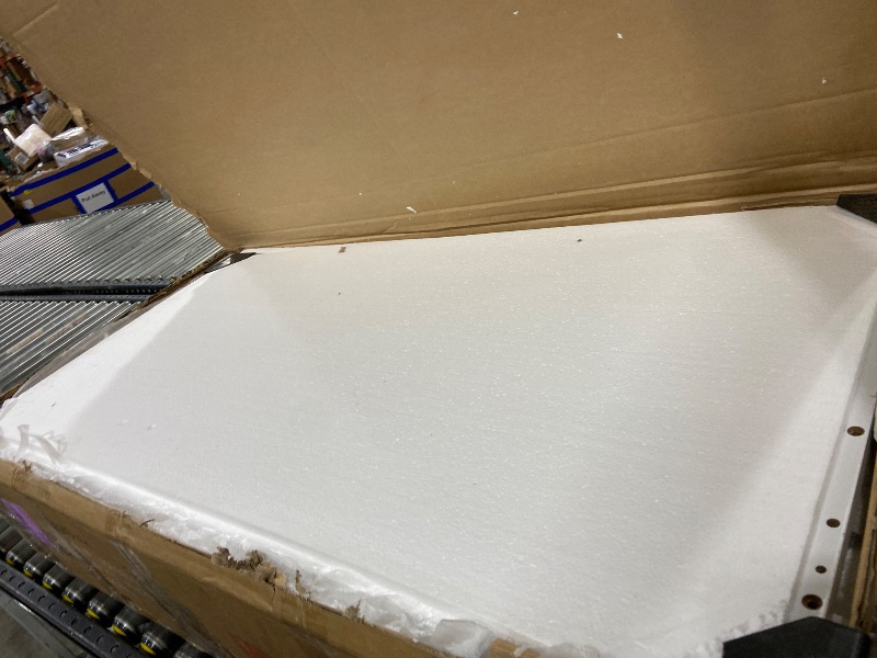 Photo 1 of NUNU LAB Makeup Vanity Desk with Mirror and Lights, White Dressing Table with Charging Station, Makeup Vanity with RGB Cabinets and 7 Drawers RGB Cabinets, 3 LED Light Modes (043 White)