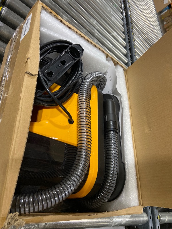 Photo 1 of Vaconly Portable Spot Cleaner Machine for Carpet and Upholstery - 18Kpa Carpet Cleaner with Dual BrushHeads, Easy Move, Cleaning Machine for Furniture, Couch, Stairs, Car and Pet Stain,Yellow