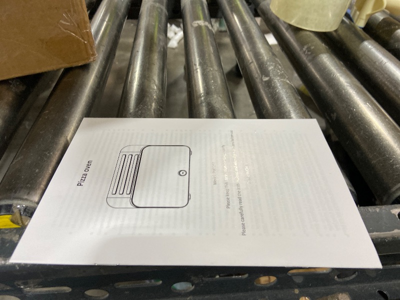 Photo 1 of Pizza Oven Indoor, Makes 12 Inch Pizzas in 90 Seconds, 840°F Countertop Electric Pizza Maker with 6 Preset Modes, Pizza Stone, Peel & Touchscreen Controls - Stainless Steel