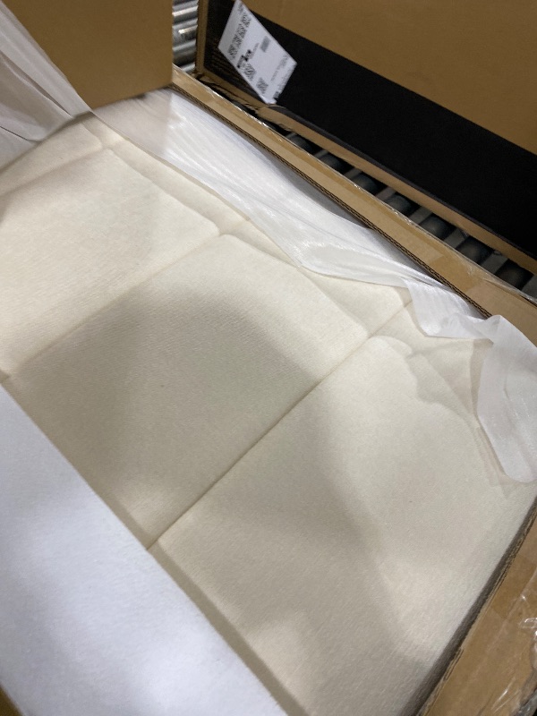 Photo 1 of Ball & Cast Full Size Upholstered Platform Bed with Twin Size Trundle & USB Ports,Chenille Tufted Bed Frame W/Remote Control LED Light & Stripe Headboard,Wood Slats Support for Bedroom,Apartment,Beige