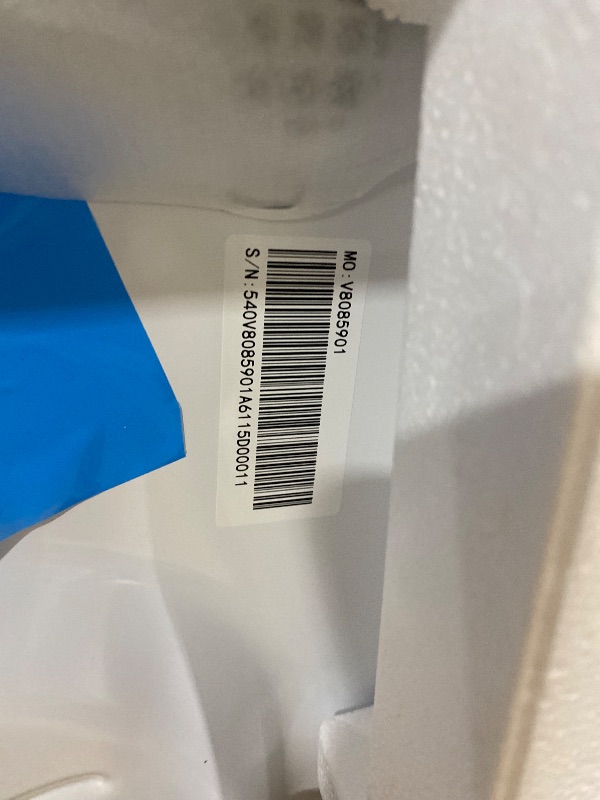 Photo 1 of BLACK+DECKER 4.5 Cu. Ft. Front Load Washer, Full Size Washing Machine with 12 Cycles, ENERGY STAR certified Washer Machine, Hot & Cold Inlet Hoses, LED Display, 120V, BFLW45M, White