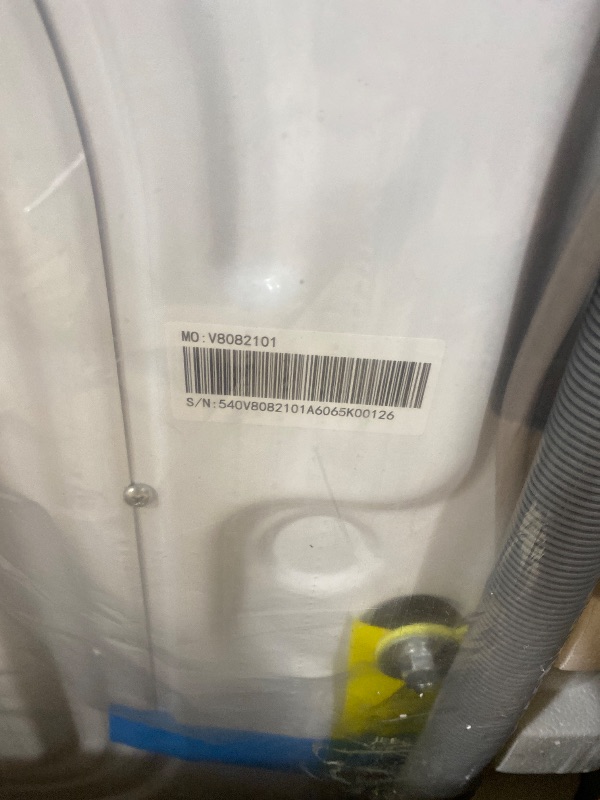 Photo 1 of BLACK+DECKER Front Load Washer, 2.7 Cu. Ft. Compact Washing Machine with LED Display & 16 Cycles