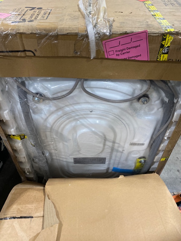 Photo 1 of BLACK+DECKER Front Load Washer, 2.7 Cu. Ft. Compact Washing Machine with LED Display & 16 Cycles