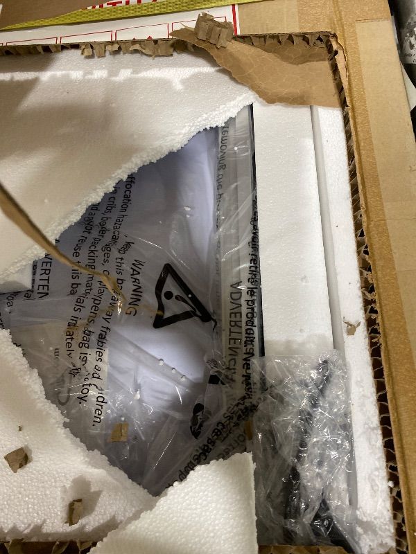 Photo 1 of ROOMTEC 48X30 Inch Led Mirror for Bathroom,Backlit Lighted,Anti-Fog, Dimmable, Vertical & Horizontal Mount (Square-48 * 30",Frosted), Silver