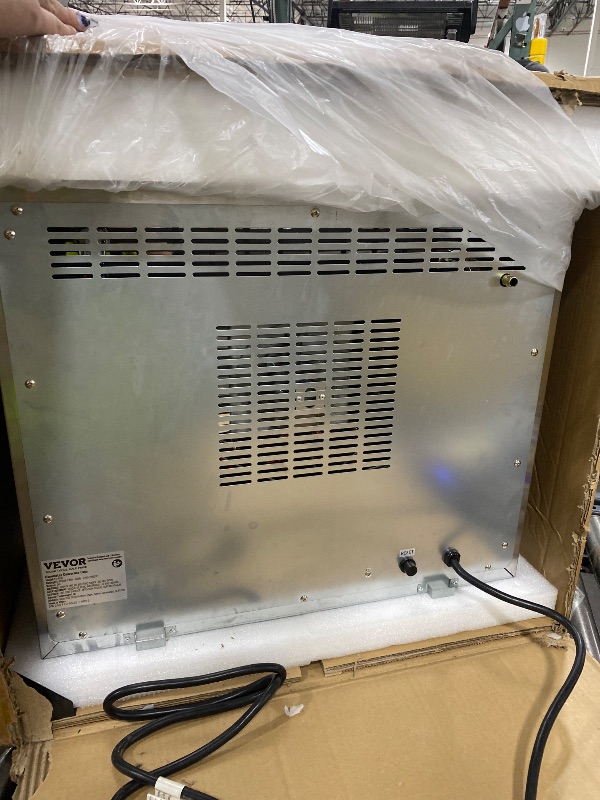 Photo 1 of VEVOR Commercial Countertop Oven, 66L 4-Tier Toaster Oven, 2800W Electric Baking Oven with Tempered Glass Door, Wire Racks Clip Tray Gloves, Stainless Steel Commercial Oven for Restaurant Bakery