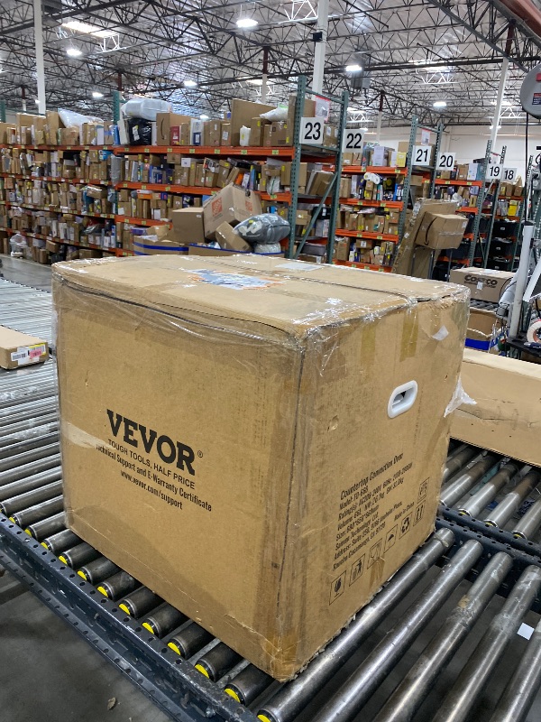 Photo 1 of VEVOR Commercial Countertop Oven, 66L 4-Tier Toaster Oven, 2800W Electric Baking Oven with Tempered Glass Door, Wire Racks Clip Tray Gloves, Stainless Steel Commercial Oven for Restaurant Bakery