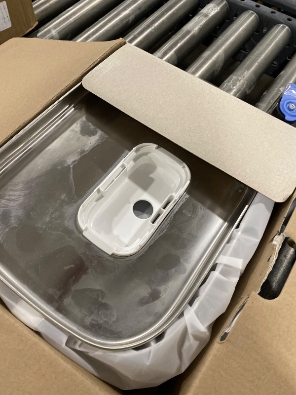 Photo 1 of PETLIBRO Upgrade Cat Water Fountain, Cordless Cat Fountain Battery Operated, App Monitoring 3L/101oz Dockstream 2 Pet Water Fountain with Stainless Steel Tray, 5GHz WiFi Dog Water Bowl Dispenser