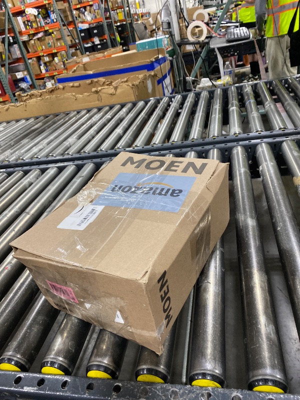 Photo 1 of Moen Gibson Two-Handle High Arc Widespread Modern Bathroom Sink Faucet for 3-Hole Setups with Valve Included, Brushed Nickel, TV6142BN