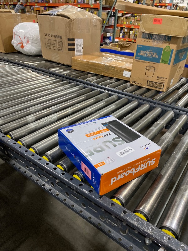 Photo 1 of ARRIS (G34) - Cable Modem Router Combo - Fast DOCSIS 3.1 Gigabit WiFi 6 (AX3000), Approved for Comcast Xfinity, Cox, Spectrum & More, 1 Gbps Max Internet Speeds