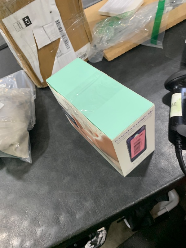 Photo 1 of Owlet Dream Sock - FDA-Cleared Smart Baby Monitor - Track Live Pulse (Heart) Rate, Oxygen in Infants - Receive Notifications - Dusty Rose