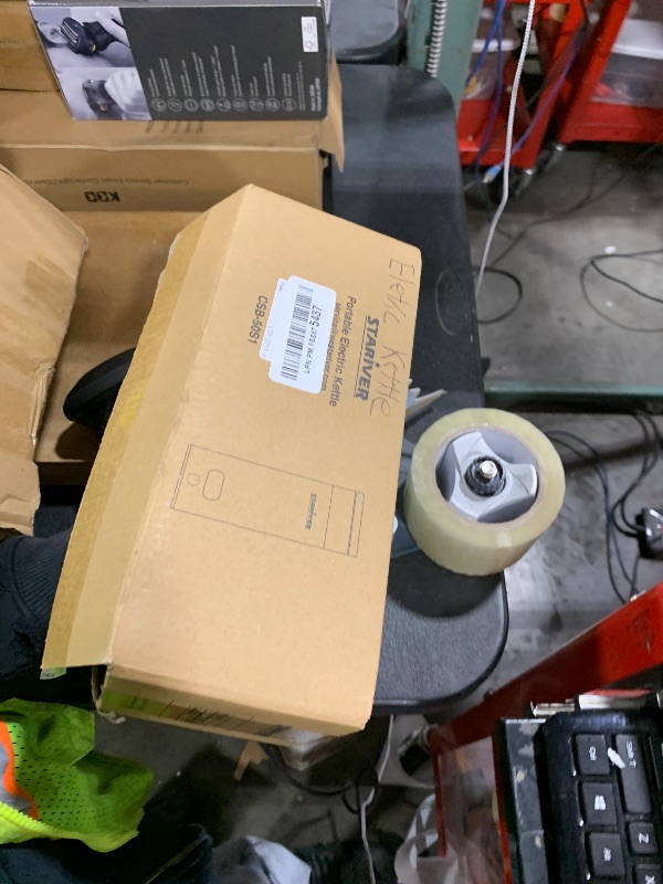 Photo 1 of Travel Electric Kettle, Portable Small Electric Kettle for Tea Coffee, Hot Water Kettle with 4 Temperature Controls and Keep-warm, 304 Stainless Steel Auto Shut-Off & Boil Dry Protection