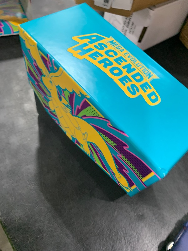 Photo 1 of USED,,,,,,,,,,,,,,,,,,,,,MISSING PCS ---------------------------------Pokémon TCG: Mega Evolution—Ascended Heroes Elite Trainer Box