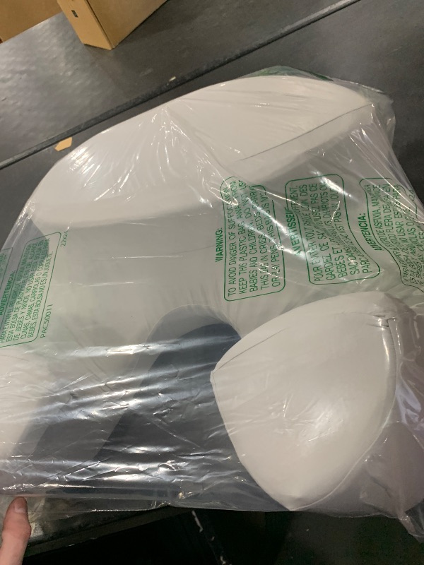 Photo 1 of Jaxmoon Side Sleeper Pillow for Shoulder Pain Relief, Rotator Cuff Pillow with Arm Channels for Shoulder & Neck Support, Knee Pillow for Adults Between Legs, Ergonomic Memory Foam Pillow, Cream White