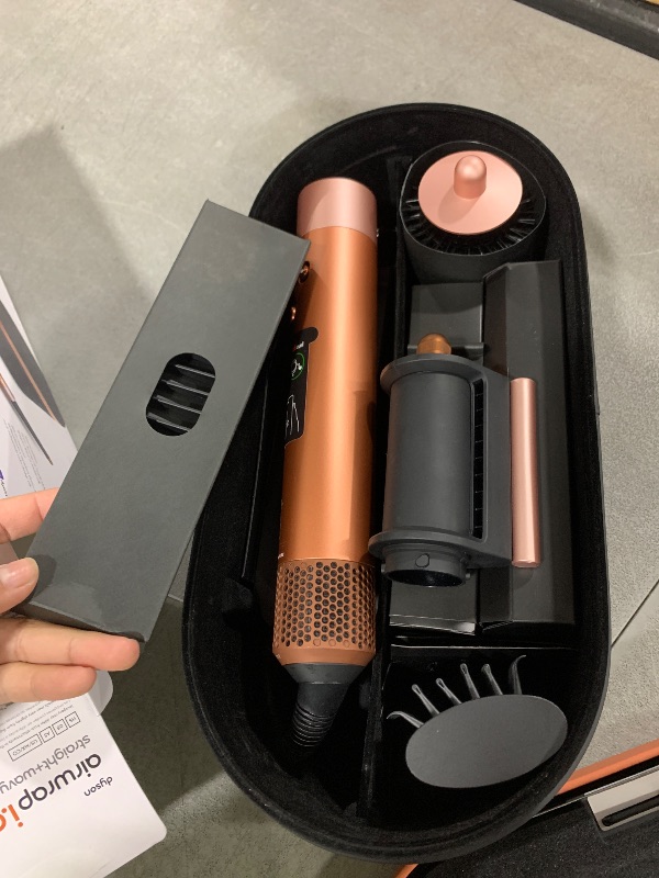 Photo 1 of Dyson Airwrap i.d. Multi-Styler, Allure Winner, Bluetooth Connected, No Heat Damage, 6-in-1 Versatility, Intelligent Hair Styler