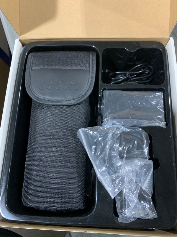 Photo 1 of Godox V1-S USA Version Flash for Sony, V1-SU Flash Speedlight with 2.4G Wireless TTL, Rechargeable Battery, 1/8000s High-Speed Sync, 10 Levels LED Modeling Light On-Camera Round Head Flash Speedlite