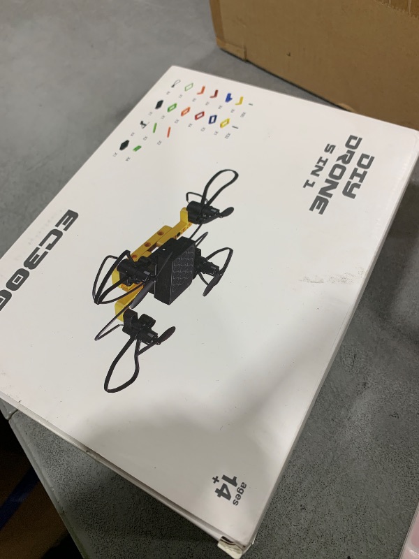 Photo 1 of TECHVIO Mini Drone for Kids and Beginners,Creative 5-IN-1 DIY Drone Building Kits for Kids to Build Your Own Drones,5 Different Designs, Altitude Hold, 3D Flips,Easy to Build and Fly,Great Gifts for Boys&Girls to Enjoy Building,Flying and Fixing Fun
