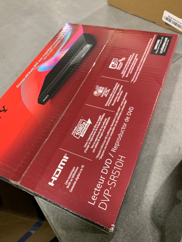 Photo 1 of Sony DVPSR510H DVD Player, with HDMI port (Upscaling)