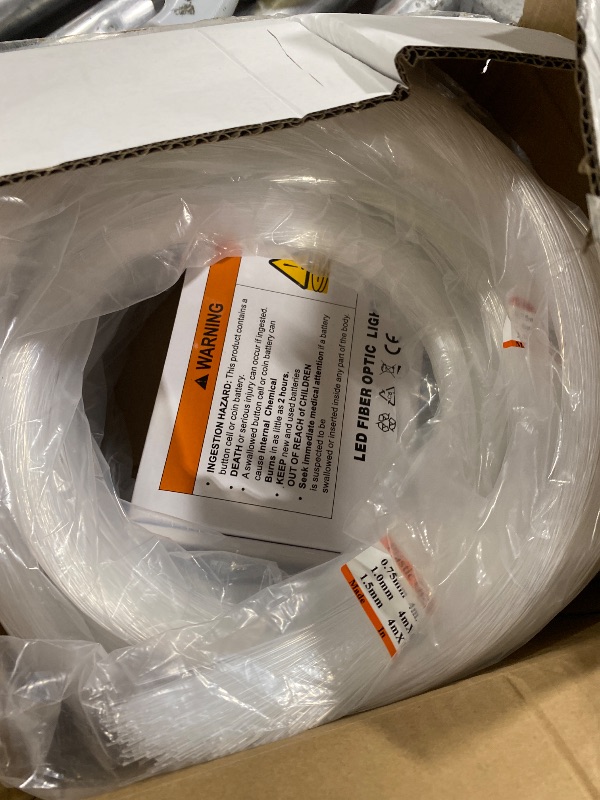 Photo 1 of AMKI Dual Color 20W Twinkle Starlight Headliner Kit Mixed 710pcs*13.1ft Cables Fiber Optic Light Sound Activated APP/Remote Control for Car Roof Home Ceiling