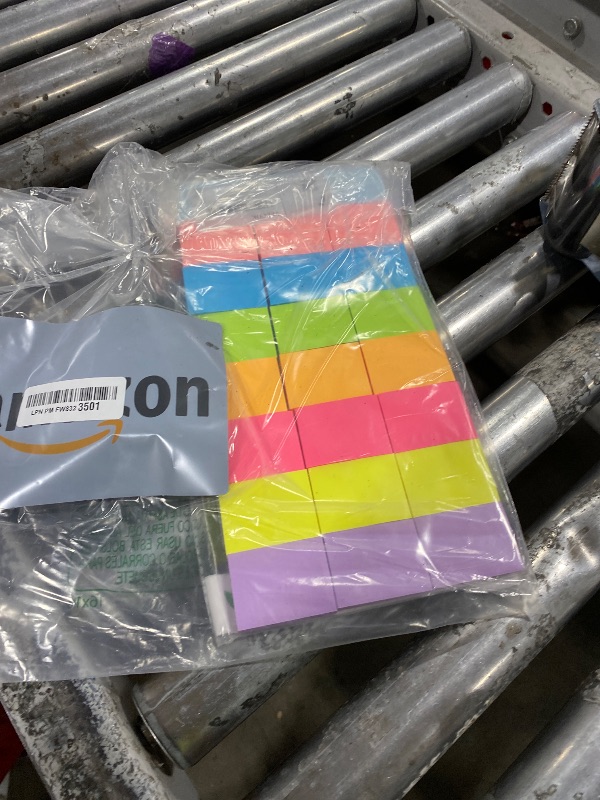 Photo 1 of (24 Pads) Sticky Notes 1.5x2 in, 8 Colors Post Self Sticky Notes Pad Its, Bright Post Stickies Colorful Sticky Notes for Office, Home, School, Meeting, 75 Sheets/pad