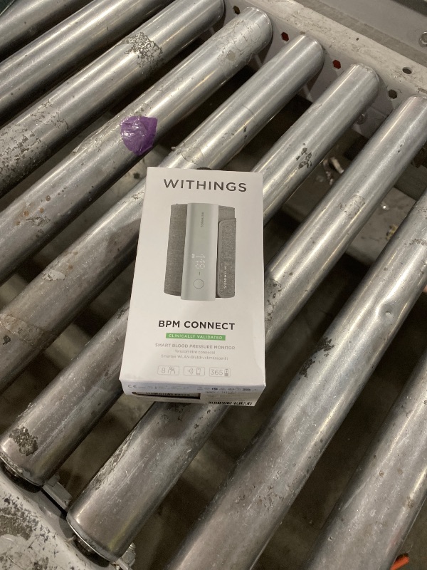 Photo 1 of Withings BPM Connect - Digital Blood Pressure Cuff & Heart Rate Monitor - Blood Pressure Machine Arm Cuff, FDA Cleared, FSA/HSA Eligible, IOS & Android