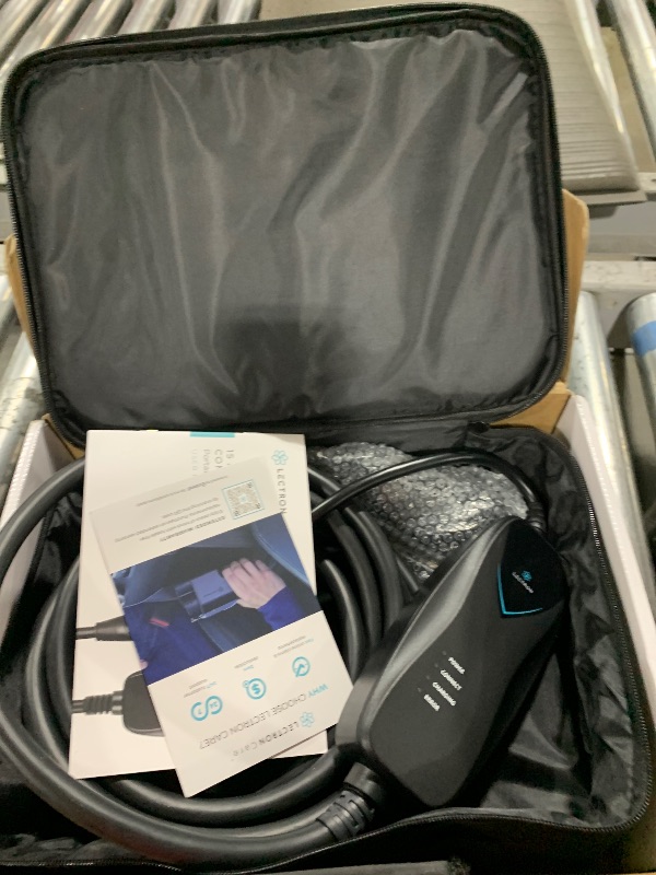 Photo 1 of Lectron Level 1 Tesla Charger - 110V, 15 Amp, NEMA 5-15 Plug, 16 ft Extension Cord - Portable Electric Car Charger for Tesla - Compatible with All Tesla Models X/Y/3/S