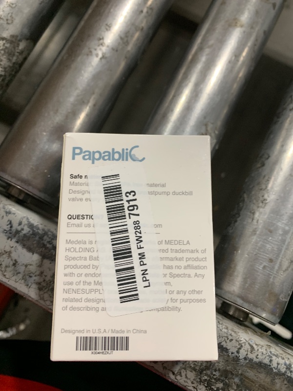 Photo 1 of [6-Count] Papablic Duckbill Valves, Replacement Milk Valves Compatible with Spectra S1 S2 & Medela Breast Pumps Parts Accessories, BPA & DEHP Free, Food-Grade Silicone, Easy to Clean, White