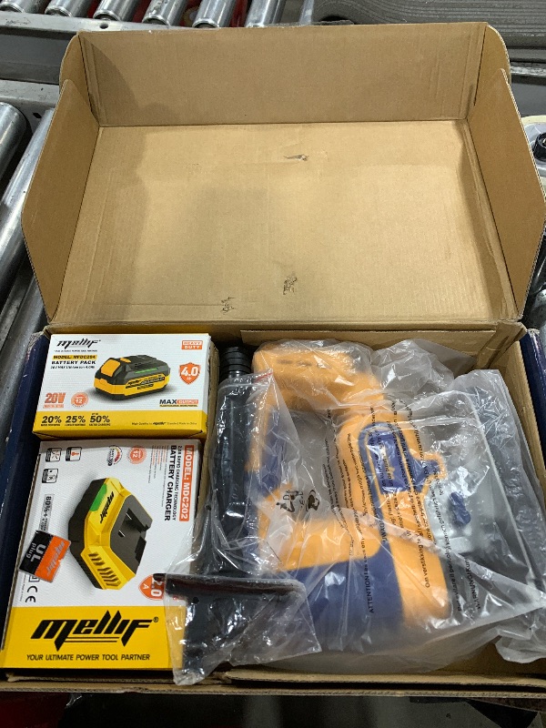 Photo 1 of EASTYLE Cordless JigSaw Compatible with DEWALT 20V Battery,with 4Ah Battery & Charger,800-3200 SPM & 4 Cutting Positions,5.3" Wood/0.78" Aluminum Cuts,Dust Collection Port & Dual Safety Lock