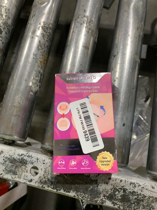 Photo 1 of 10 Patchs X-Shaped Upgrade Titanium Alloy Ingrown Toenail Corrector,At Home Ingrown Toenail Treatment for Man and Women,Ingrown Toenail Removal Kit,Curved Toenail Corrector (Small Size)