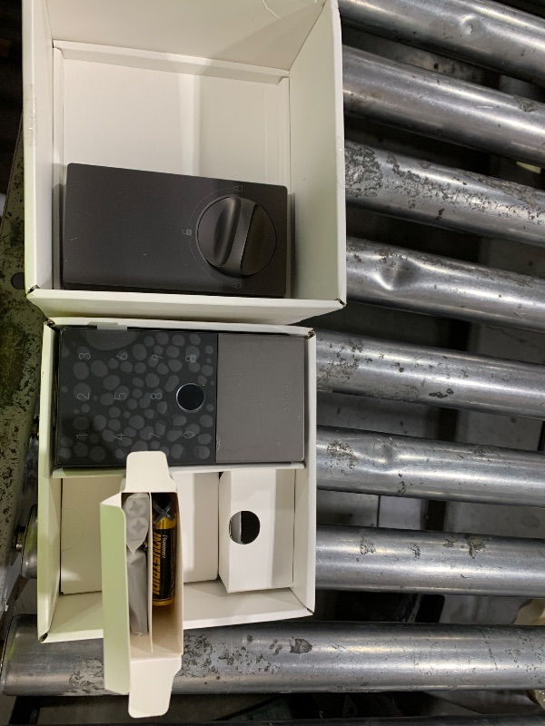 Photo 1 of Aqara Smart Lock U100, Fingerprint Keyless Entry Door Lock with Apple Home Key, Touchscreen Keypad, Bluetooth Electronic Deadbolt, IP65 Weatherproof, Supports Apple HomeKit, Alexa, Google, IFTTT, Gray